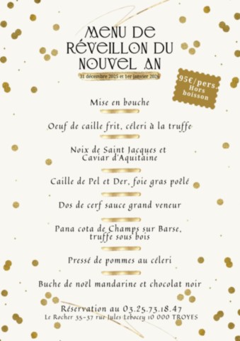 Le rocher reveillon